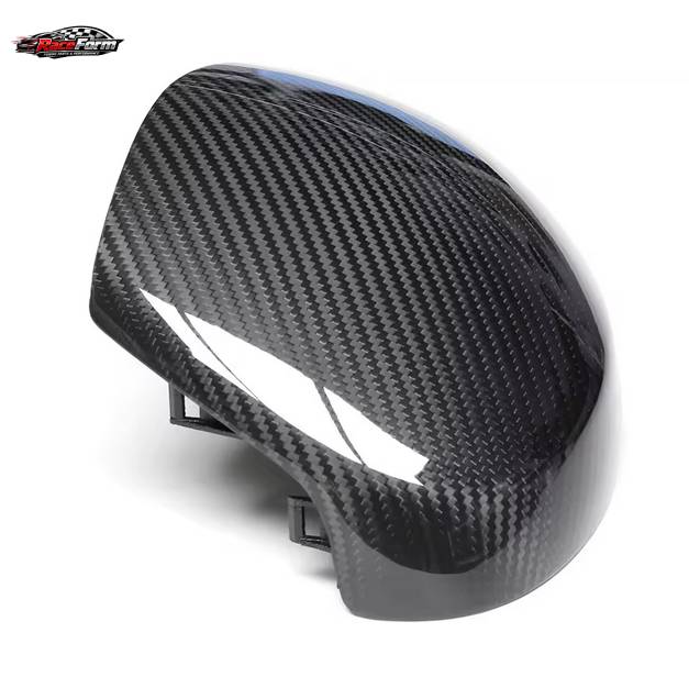 Coques de rétroviseurs en fibre de carbone pour Honda Civic 11e génération – Carbone sec, sans découpe pour clignotants