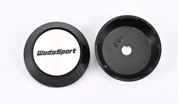 4x Nabendeckel 65mm kompatibel für WedsSport Weiß