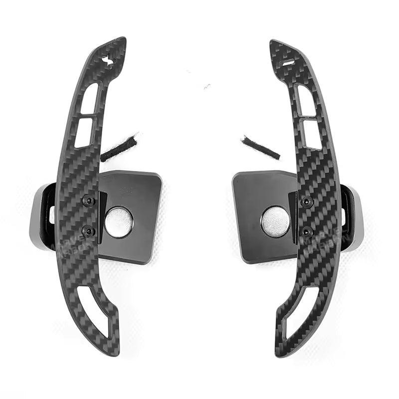 Palettes de changement de vitesse magnétiques en fibre de carbone pour VW Golf 8 MK8 GTI R R-Line (2021–2024)