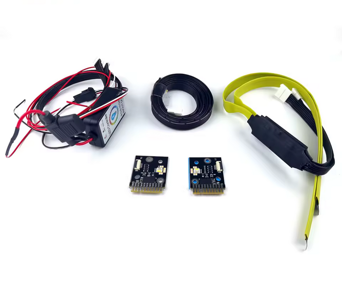 Plaques LED DRL à changement de couleur RGBW pour BMW Série 2 M2 G87 et G42 – Mise à niveau des feux de jour