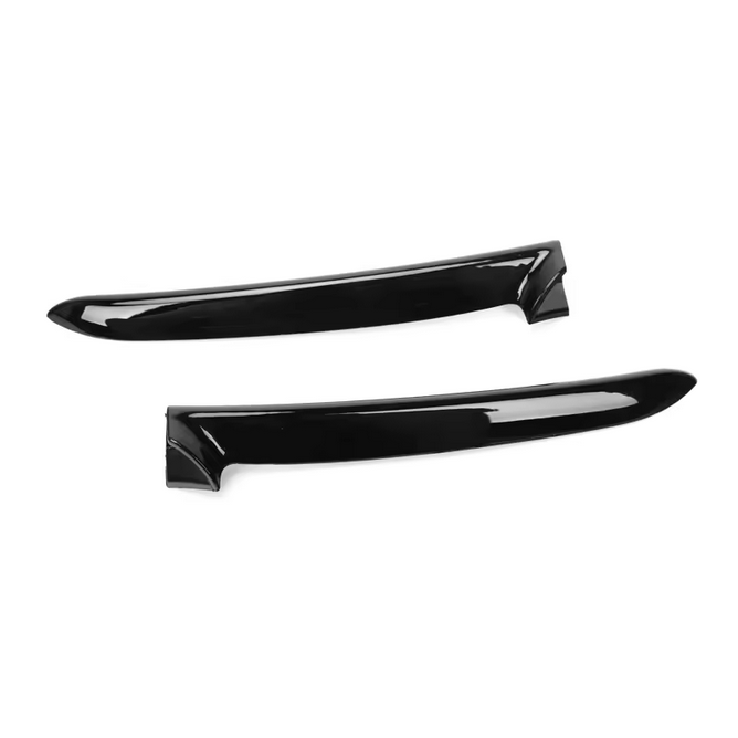Front lip splitter, high-gloss black, for Mercedes-Benz C63 AMG W205 (2015–2019)