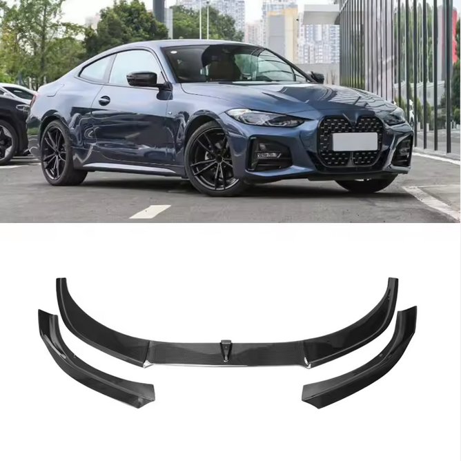 Dry Carbon Front Lip Chin Spoiler for BMW 4 Series G22 Coupé & G23 (from 2021 onwards)