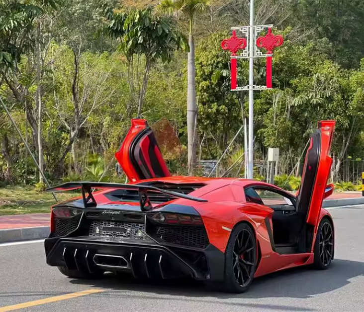 Carbon rear diffuser for Lamborghini Aventador LP700 LP720 LP750