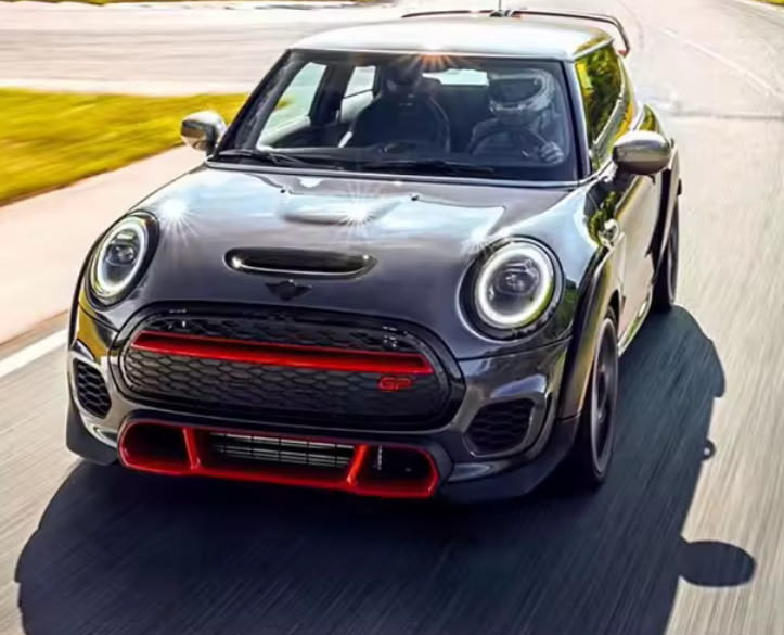 Calandre avant en maille, noir brillant, pour Mini F55 F56 F57