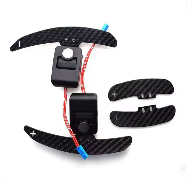 Carbon Schaltwippenverlängerung mit Magnet für BMW F-Serie (F30 F32 F12 F01 F20 F22 F80 F83)