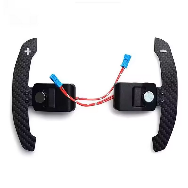 Palettes de changement de vitesse magnétiques en carbone véritable pour BMW Modèles F