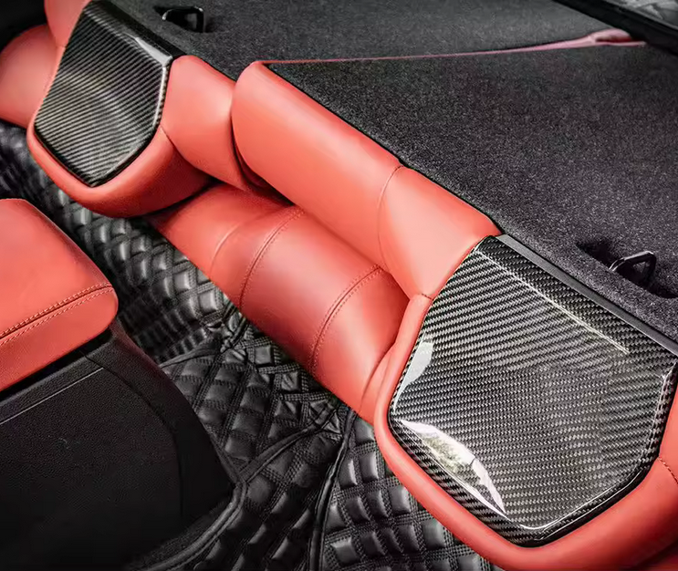 Carbon Rückenlehnenabdeckung für BMW 2er F87 M2 - Dry Carbon