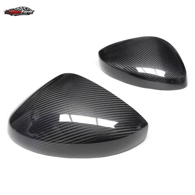 Carbon Spiegelabdeckungen für Honda Civic 11. Generation – Dry Carbon, ohne Blinker-Cutout