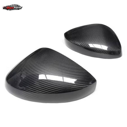 Carbon Spiegelabdeckungen für Honda Civic 11. Generation – Dry Carbon, ohne Blinker-Cutout