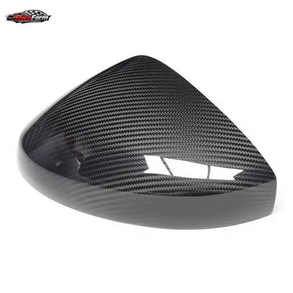 Carbon Spiegelabdeckungen für Honda Civic 11. Generation – Dry Carbon, ohne Blinker-Cutout