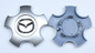 4x Nabendeckel 113mm kompatibel für Mazda Felgen
