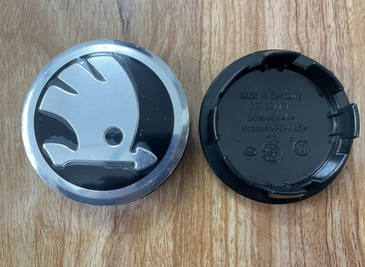 Jeu de 4 enjoliveurs pour Skoda – Enjoliveurs de roue de 65 mm