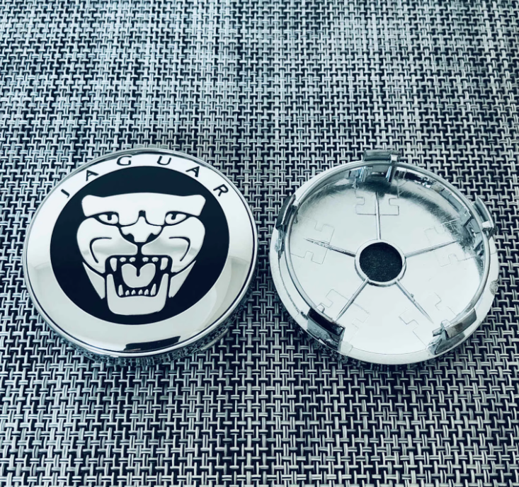 Enjoliveur noir 60 mm pour Jaguar – enjoliveur de roue