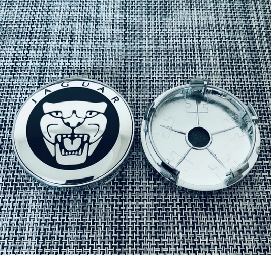 Enjoliveur noir 60 mm pour Jaguar – enjoliveur de roue