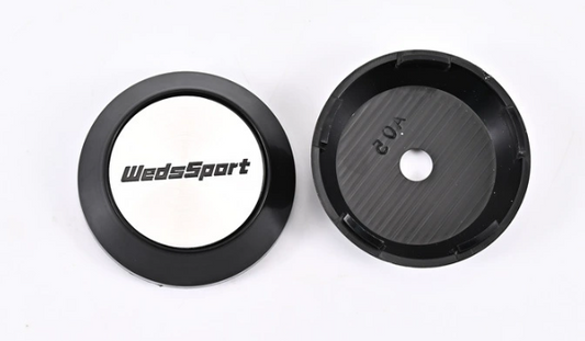 4x Nabendeckel 65mm kompatibel für WedsSport Weiß