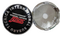 Jeu de 4 enjoliveurs pour Subaru STI Look Subaru Tecnica International 60 mm