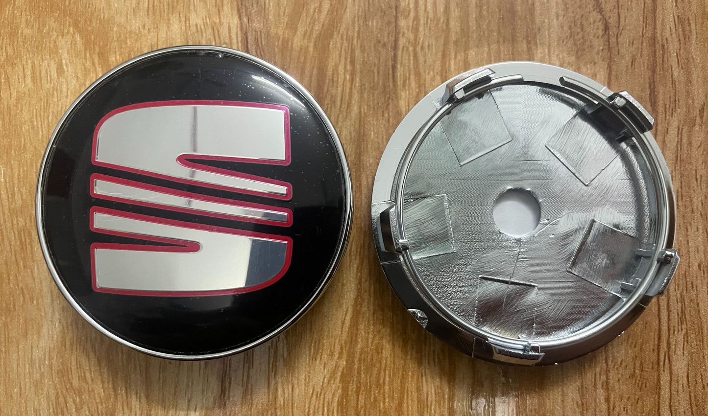 Enjoliveurs centraux de roue de 60 mm pour SEAT – Enjoliveurs centraux de roue