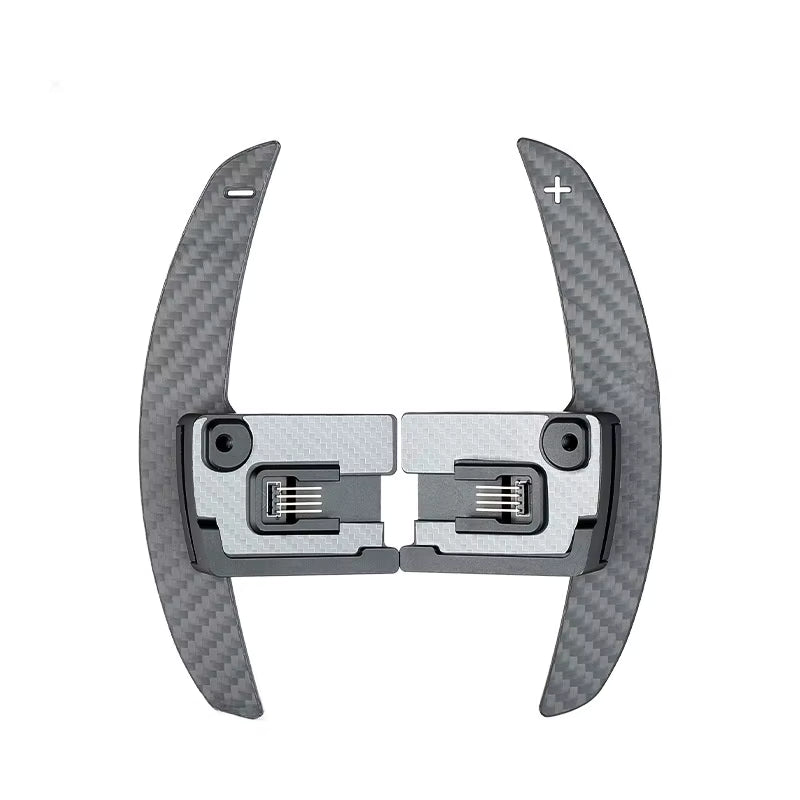 Palettes de changement de vitesse magnétiques en fibre de carbone pour Ford Mustang