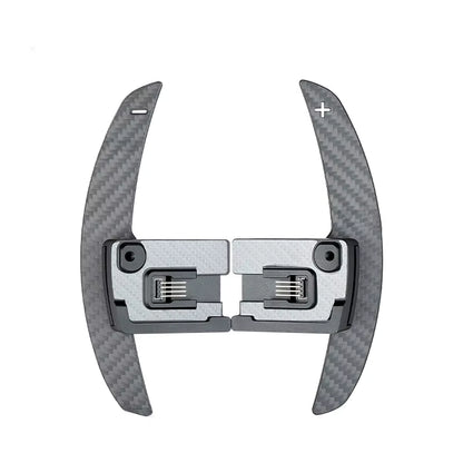 Palettes de changement de vitesse magnétiques en fibre de carbone pour Ford Mustang