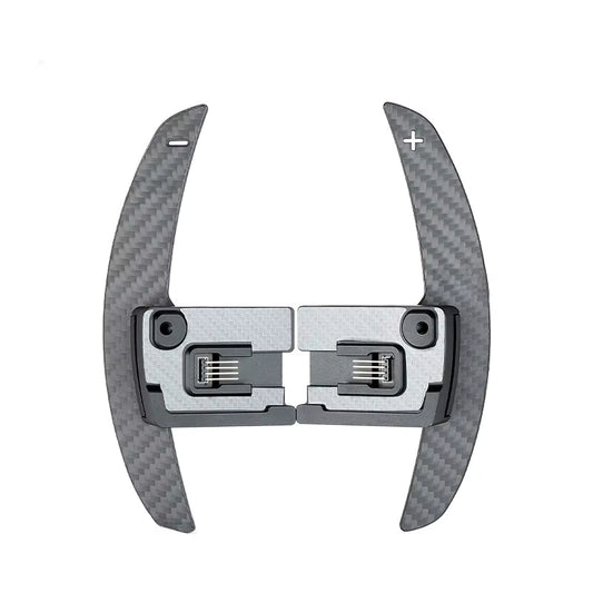 Palettes de changement de vitesse magnétiques en fibre de carbone pour Ford Mustang