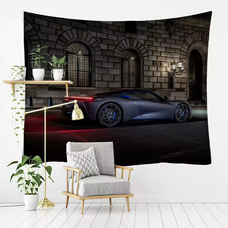 3D-Digitaldruck Poster & Wandteppich – Beiliou Cool Modified Car Series