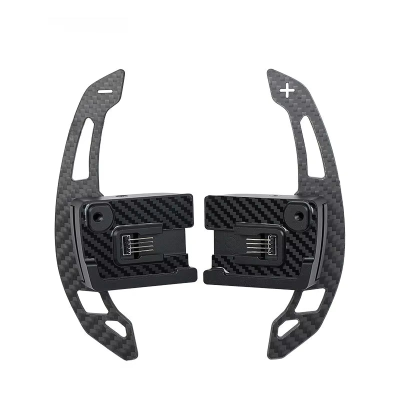 Palettes de changement de vitesse magnétiques en fibre de carbone pour Ford Mustang