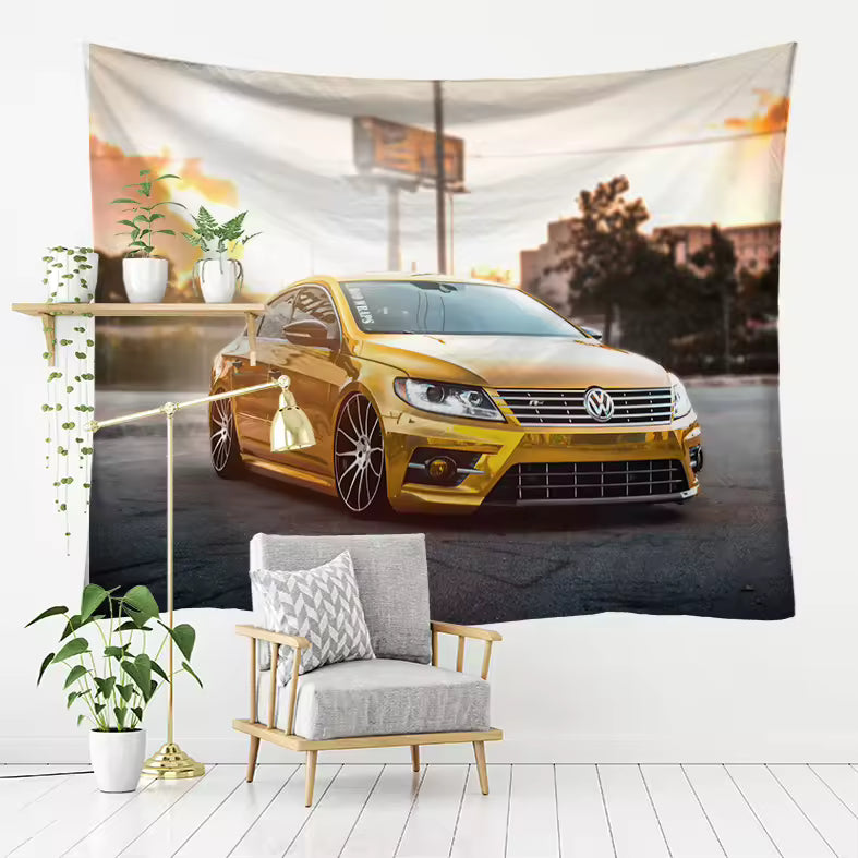 3D-Digitaldruck Poster & Wandteppich – Beiliou Cool Modified Car Series