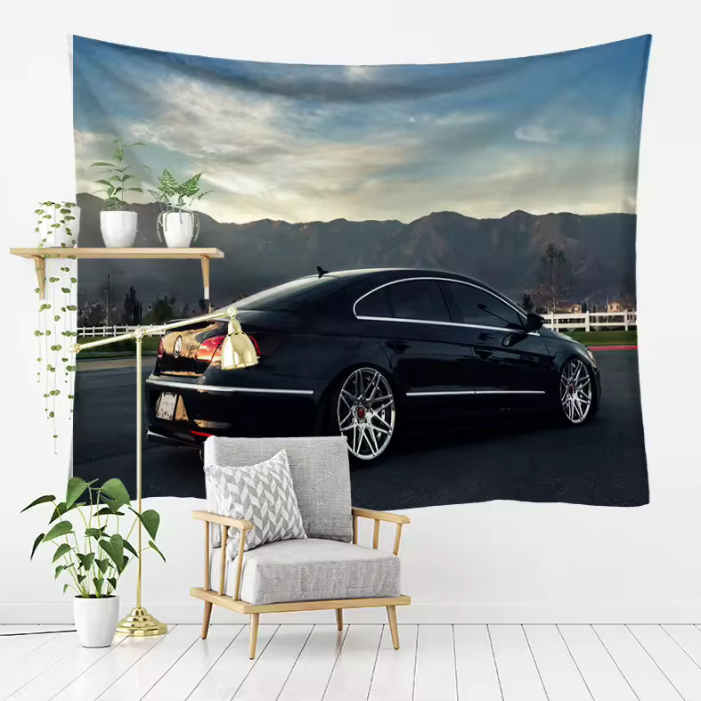 Affiche et tapisserie imprimées en 3D – Série de voitures modifiées Beiliou Cool