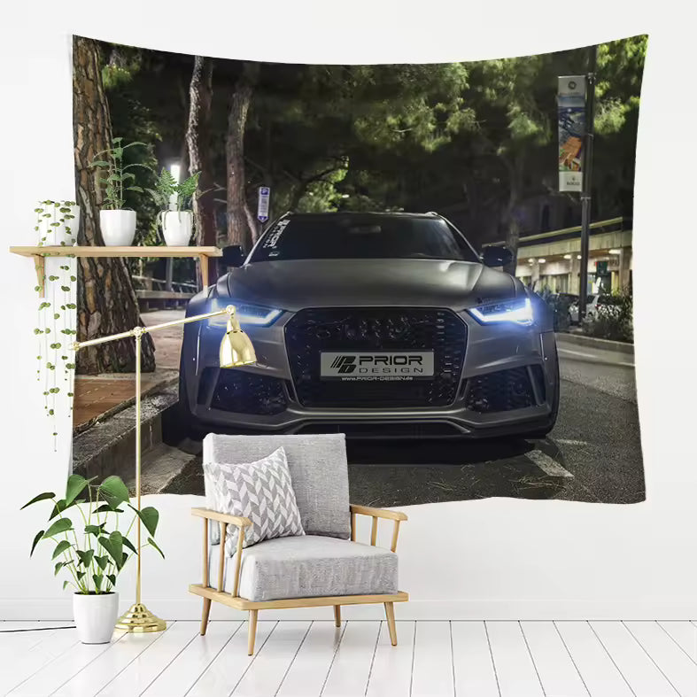 Affiche et tapisserie imprimées en 3D – Série de voitures modifiées Beiliou Cool