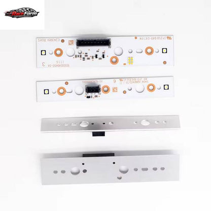 Barre lumineuse LED blanche pour feux de jour (DRL) / barre tubulaire pour Audi Q7 (2017–2019)