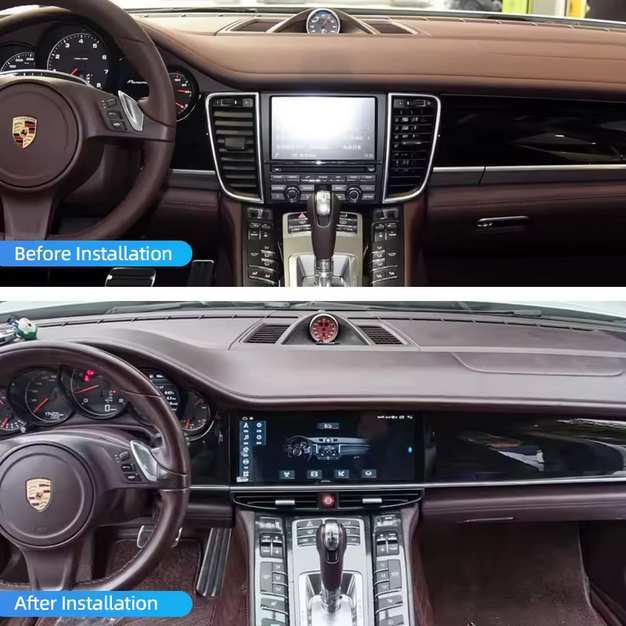 Système multimédia autoradio Android 12,3 pouces avec CarPlay pour Porsche Panamera (2010–2016)