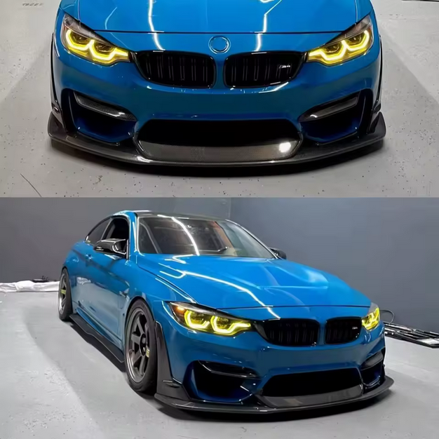 Gelbes LED DRL-Modul links & rechts für BMW 4er / M3 / M4 LCI
