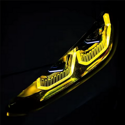Modules LED jaune citron pour feux de jour laser BMW M3 M4 G80 G82
