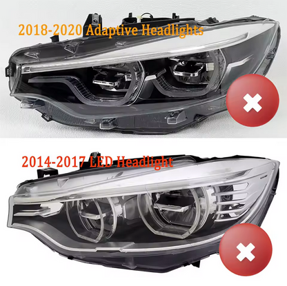LED DRL Modul im CSL-Stil für BMW 4er (F32/F33/F80/F82) 2018-2020 – Gelb
