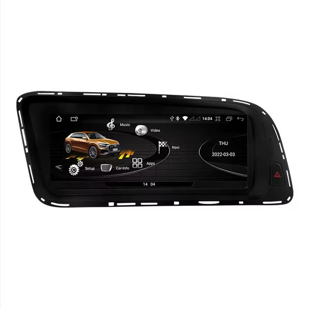 Autoradio 8,8" compatible CarPlay et Android Auto avec GPS, Wi-Fi et 4G pour Audi Q5 (2009-2016)