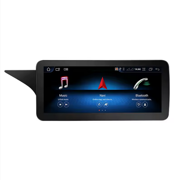 Autoradio Android avec navigation pour Mercedes-Benz Classe E W212 (2009-2016), Android 12, système multimédia 8 cœurs