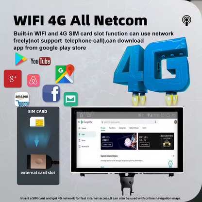 Autoradio Android 9 pouces avec GPS et multimédia pour Audi A6 C7 / A7 (2012–2018)