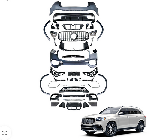 Kit carrosserie pare-chocs style AMG GLS63 pour Mercedes-Benz GLS X167 / W167 restylée