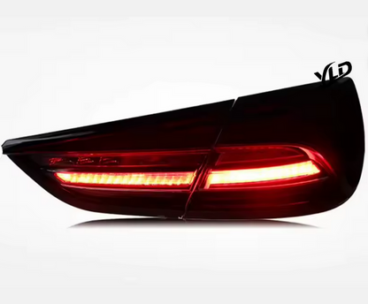 LED taillights with dynamic turn signals for Maserati Ghibli