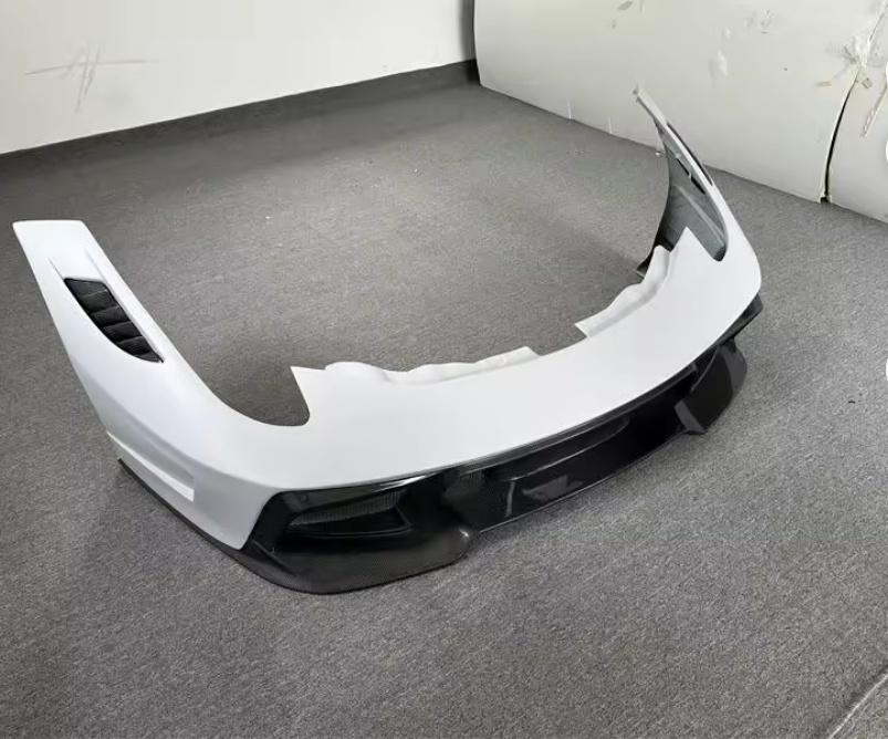 Kit carrosserie carbone pour Ferrari 458 – Amélioration des performances du pare-chocs avant