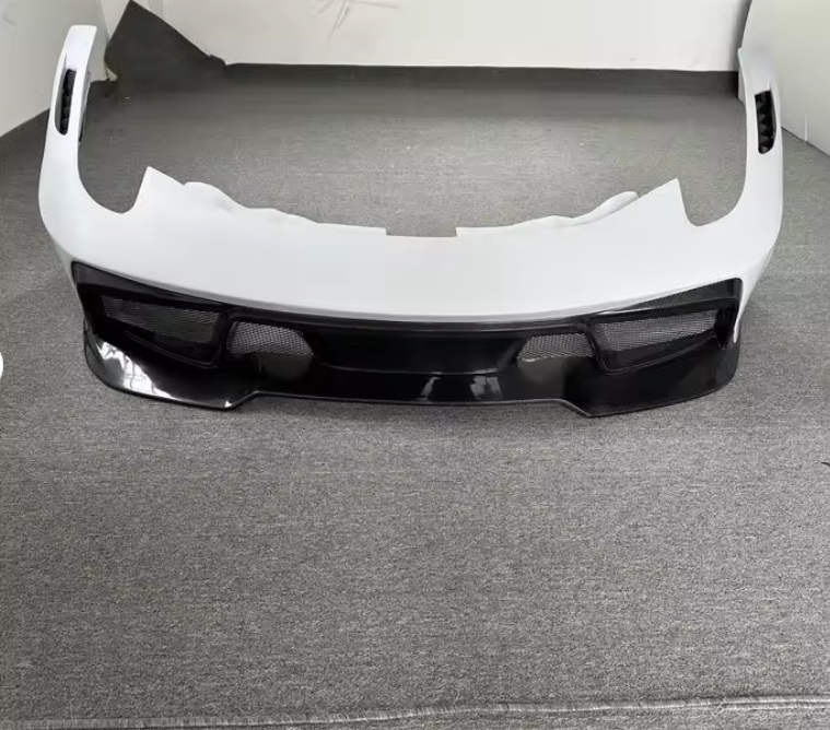 Kit carrosserie carbone pour Ferrari 458 – Amélioration des performances du pare-chocs avant