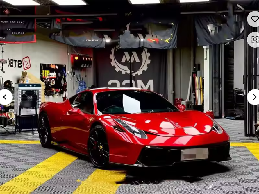 Kit carrosserie carbone pour Ferrari 458 – Amélioration des performances du pare-chocs avant