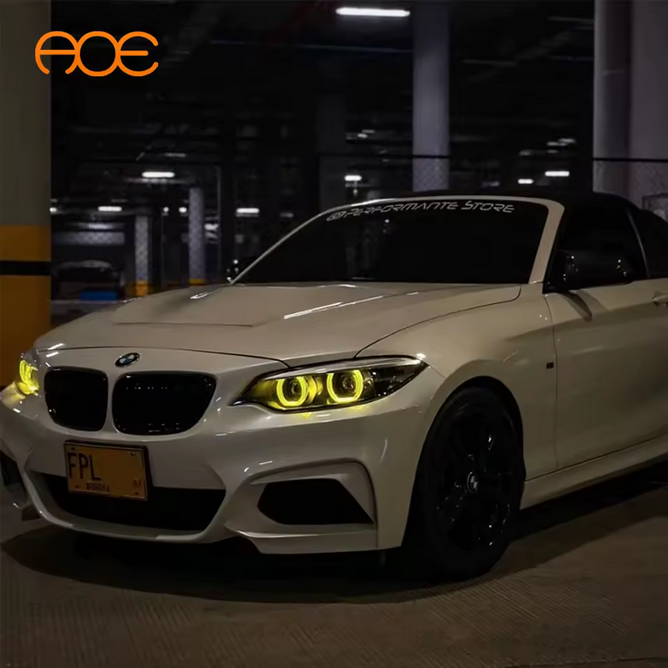 Module DRL jaune citron pour BMW Série 2 F22 / F23 et M2 F87 LCI (2014–2017)