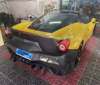 Pare-chocs arrière semi-carbone pour Ferrari 458 (2011–2014)