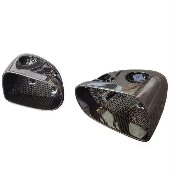 Dry Carbon mirror covers for McLaren 540C / 570S / 570GT / 650S / 600LT / 720S