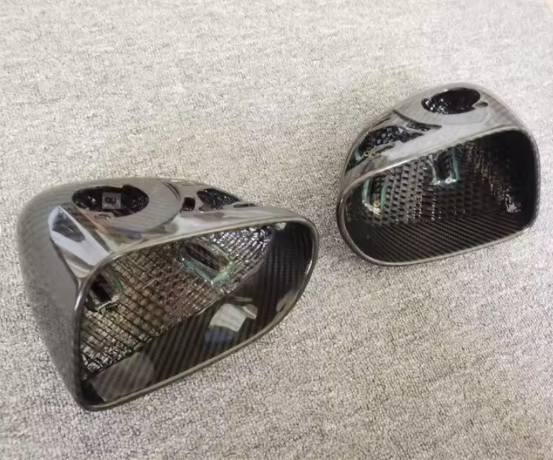 Dry Carbon mirror covers for McLaren 540C / 570S / 570GT / 650S / 600LT / 720S
