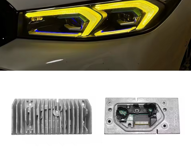CSL Gelbes LED-TFL-Modul für BMW 3er G20 / G21  (2023–2024) Laser-Scheinwerfer