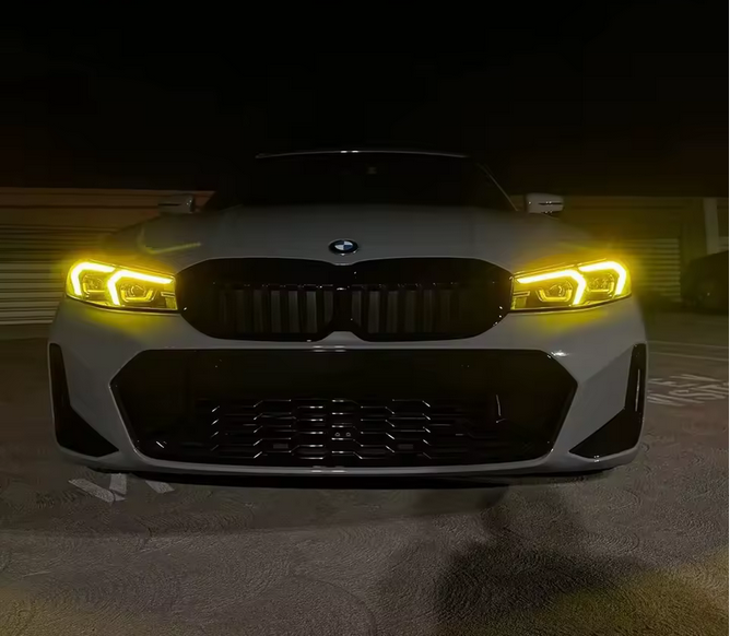 CSL Gelbes LED-TFL-Modul für BMW 3er G20 / G21  (2023–2024) Laser-Scheinwerfer