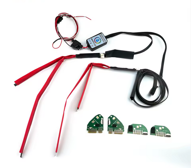 Modules de feux de jour Angel Eyes à changement de couleur RGBW pour BMW X5 G05 / X6 G06 / X5M F95 / X6M F96