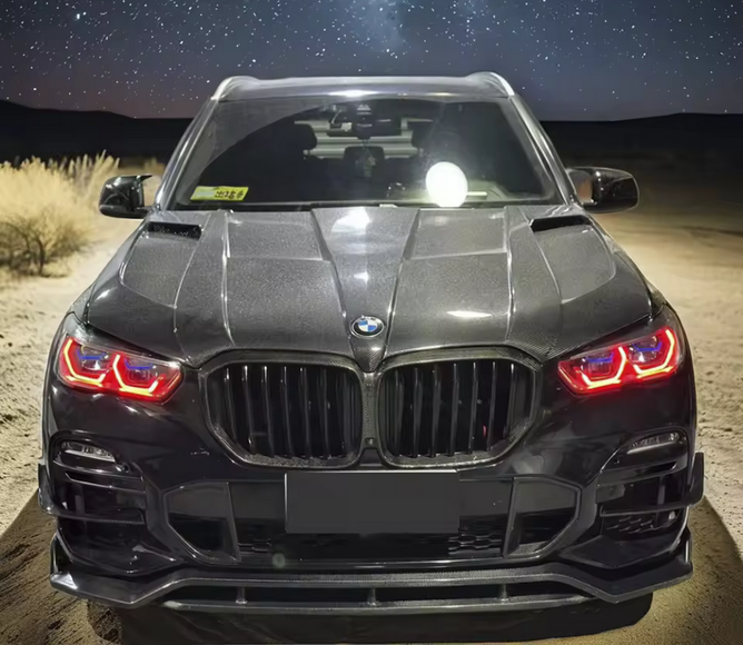 Modules de feux de jour Angel Eyes à changement de couleur RGBW pour BMW X5 G05 / X6 G06 / X5M F95 / X6M F96